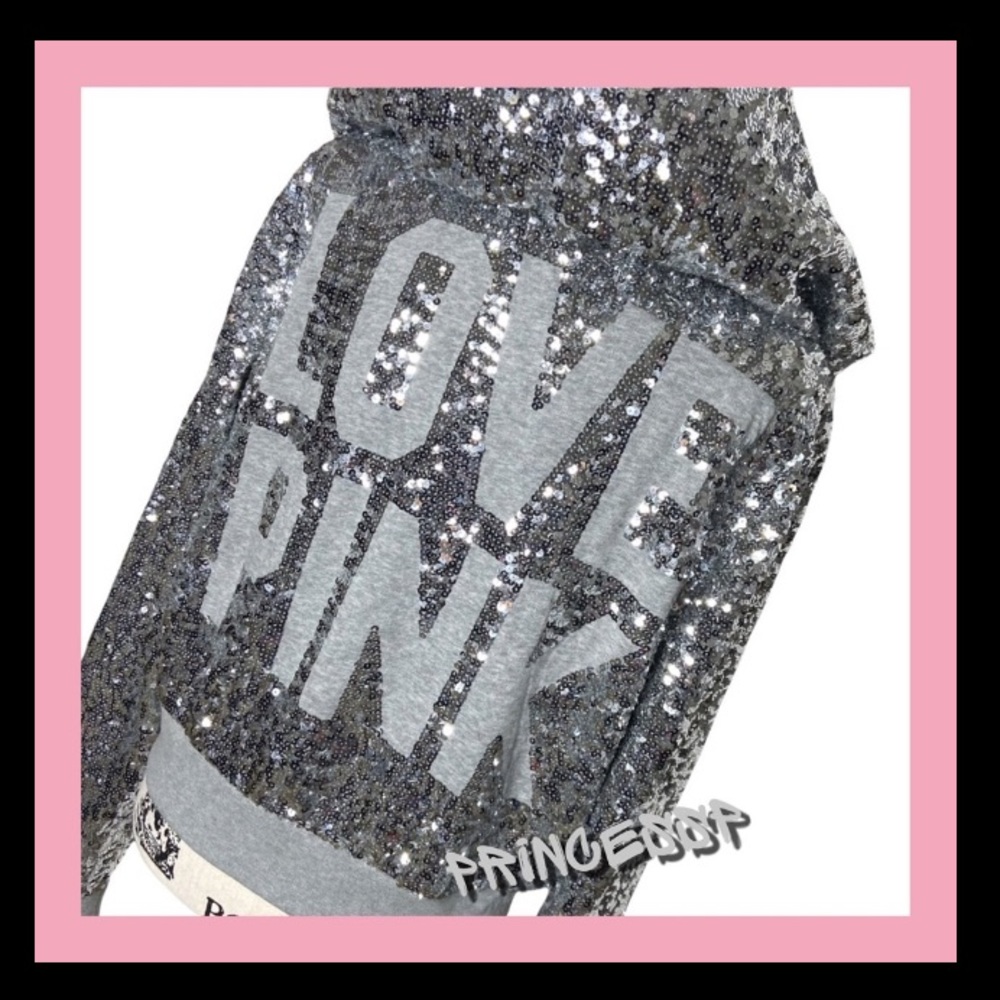 RARE/HTF PINK VS FASHION SHOW CADILLAC BLING FASHION SHOW HOODED JACKET - Picture 11 of 13